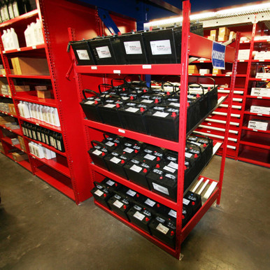 Battery Storage Rack, 36" W x 48" D x 75" H